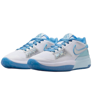 Nike Kid Boy Size 6.5Y Ja 1 GS Blue and Gray Sneakers Running Shoes Activewear